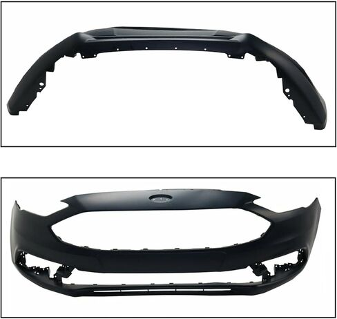 munirater Primered, Front Bumper Cover Fascia Replacement for 2017-2018 Fusion HS7Z17D957APTM in Saudi Arabia