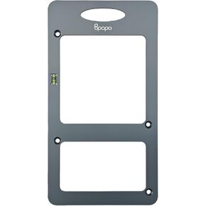 Low Voltage Mounting Bracket Template, Quick & Precise Cutout Guide for Single & Double Gang Outlets – Easy, Level Cuts for Wood Walls – No Tracing Needed in Kuwait
