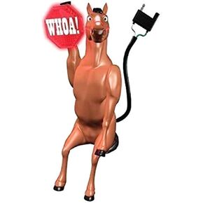 1049 Whoa Horsey Moving Ball Hitch Cover and Brake Light in Saudi Arabia