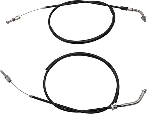 Throttle Cable Push & Pull Set for Honda CB350 CL360 CB400 CB550 CB750 FT500 Replace # 17910-300-040 17920-323-000 17910-MC8-000 17920-323-000, 103cm+96cm, 2Pcs in Saudi Arabia
