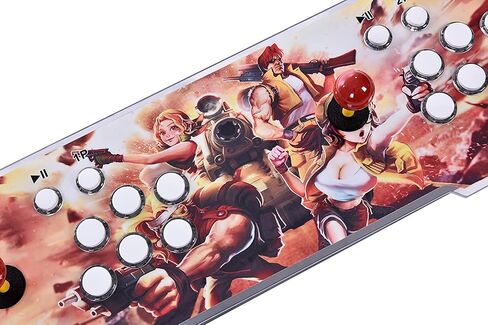 FVBADE [30000 Game in 1] 70S Pandora Box Retro Games Arcade Game Console with Two Separate Host for PC & Projector & TV 3D Games 1-4 Players Category Favorite List Save/Search/Hide/Pause/Delete Game in Saudi Arabia