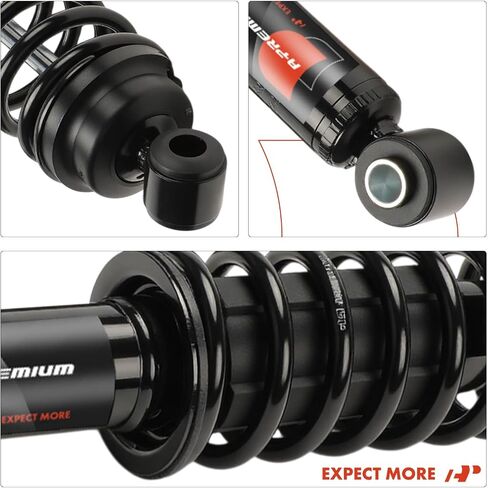 A-Premium Rear Load Adjusting Shock Absorber Compatible with Chevrolet Blazer, C10 Pickup, C20, K10, K20, K5 Blazer, P10 Van, P20, R10, R1500 V1500 V20 V2500 Suburban & GMC C15, C1500, C25, 2-PC Set in Saudi Arabia