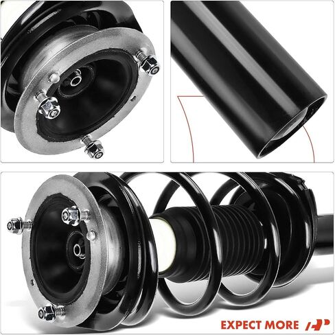 A-Premium Front Complete Strut & Coil Spring Assembly Compatible with BMW E60 [Sedan] 525i 2004-2007, 528i 2008-2010, 530i 2004-2007, 535i 2008-2010, w/o Sport Suspension, 2-PC Set in Saudi Arabia