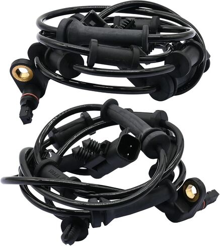 2Pcs Front Left and Right Abs Wheel Speed Sensor Compatible with Jeep Wrangler Jk 68003281Aa Als1918 07 08 09 10 11 12 13 14 15 16 17 18 2007 2008 2009 2010 2011 2012 2013 2014 2015 2016 2017 2018 in Saudi Arabia
