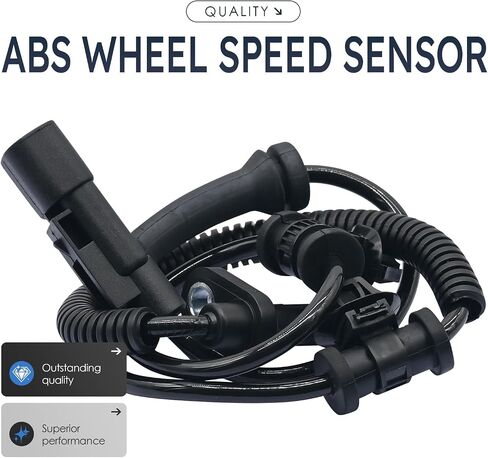 2Pcs Rear Left and Right Abs Wheel Speed Sensor Compatible with Chevrolet Camaro 92199862 Als1987 10 11 12 13 14 15 2010 2011 2012 2013 2014 2015 in Saudi Arabia