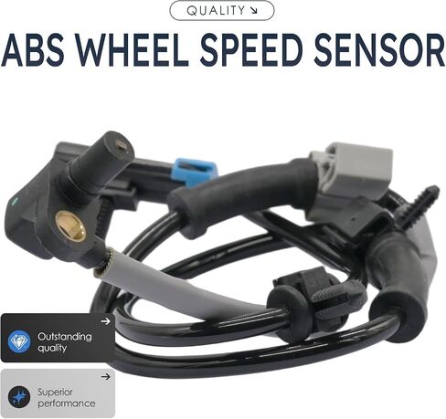2Pcs Front Left and Right Abs Wheel Speed Sensor Compatible with Gmc Chevy Express 2500 3500 4500 Cargo Pasajeros Savana 18061091 Als484 Gvw 7,200 Lbs. 03 04 05 06 07 08 09 10 11 12 13 14 15 16 17 in Saudi Arabia