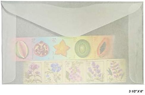 Guardhouse Glassine #2 Envelopes 2 5/16 x 3 5/8" 58.5 x 92mm Pack of 1000 in Saudi Arabia