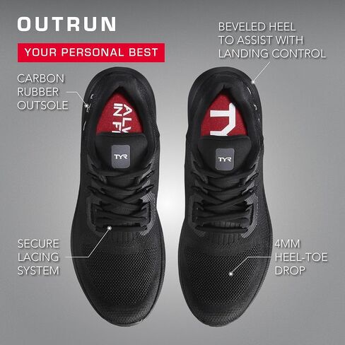 TYR Unisex Techknit RNR-1 Trainer Running Shoes Sneaker, Attak Yellow, 5.5 US Men in Kuwait