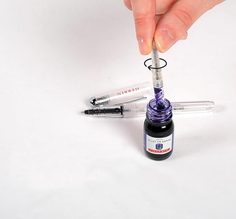 Jacques Herbin Fountain Pen Ink, 100 ml Bottle, Lie De Thé (Tea Brown) in Kuwait