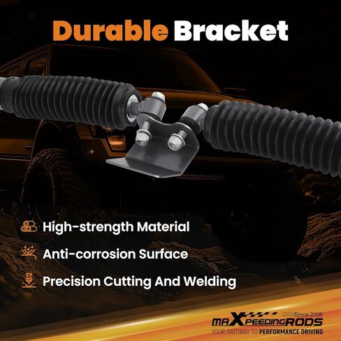 مثبت التوجيه المزدوج من maxpeedingrods لسيارة دودج رام 2500 3500 2003-2013 4WD، لـ 2 بوصة أو أكثر من الرفع، إصدار G1 in Saudi Arabia