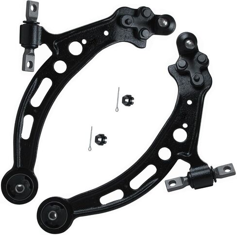 Detroit Axle - Front 4pc Control Arms Kit for Toyota Camry Avalon Lexus ES300 RX300, 2 Lower Control Arms w/Ball Joints 2 Stabilizer Sway Bar End Links Suspension Kit Replacement in Kuwait
