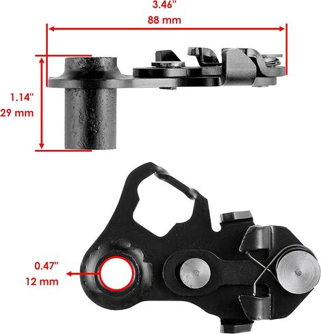 Caltric Gearshift Arm Compatible with Honda TRX350TE TRX350TM Rancher 350 2x4 2000 2001 2002 in Saudi Arabia