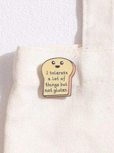 English Letters Enamel Collar Brooch Pin for Women Jackets Backpacks Fashion Accessories Jewelry in Saudi Arabia