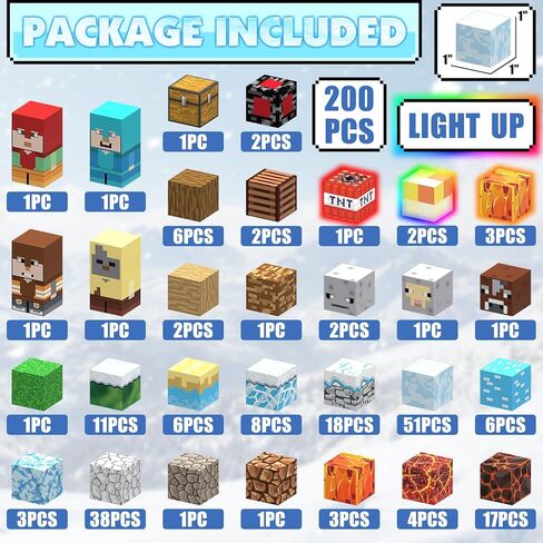 213 PCS Magnetic Blocks Building Blocks Set Sword Kids Building Toys for Toddler Boys Girls 3+, STEM Sensory Magnetic Cubes Christmas Birthday Present Construction Building Toys in Kuwait