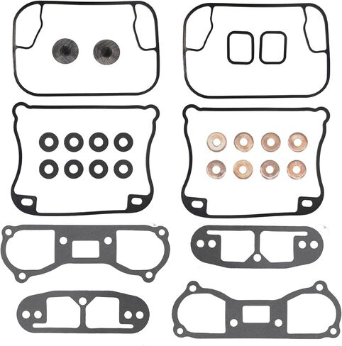 New 17042-92 Rocker Box Gasket Kit Steel Base Gaskets for Harley Evolution 1340cc Big Twin 1992-1999 in Saudi Arabia