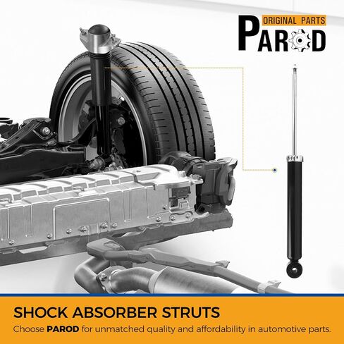 PAROD 2PCS 5611 Rear Struts Shock Absorber fit for 2006-2013 Audi A3, A3 Quattro, 09-2017 VW CC, 06-2014 GTI, 10-2014 Golf, 05-2014 Jetta, 06-2010 Passat, 09-2010 CC, 2008 R32, 06-2009 Rabbit in Saudi Arabia