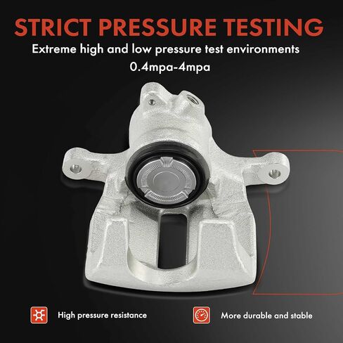 A-Premium Disc Brake Calipers Assembly Without Bracket Compatible with Audi A6 A6 Quattro 2012-2018, A7 Quattro 2012-2014/2016-2018, S6 2013-2018, S7 2013-2014/2016-2018 - Rear Side, 2-PC Set in Saudi Arabia