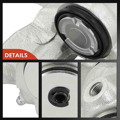 A-Premium Disc Brake Calipers Assembly Without Bracket Compatible with Audi A6 A6 Quattro 2012-2018, A7 Quattro 2012-2014/2016-2018, S6 2013-2018, S7 2013-2014/2016-2018 - Rear Side, 2-PC Set in Saudi Arabia