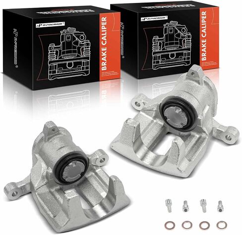 A-Premium Disc Brake Caliper Assembly Without Bracket Compatible with Land Rover Range Rover Evoque 2012 2013 2014 2015 2.0L - Rear Side in Saudi Arabia