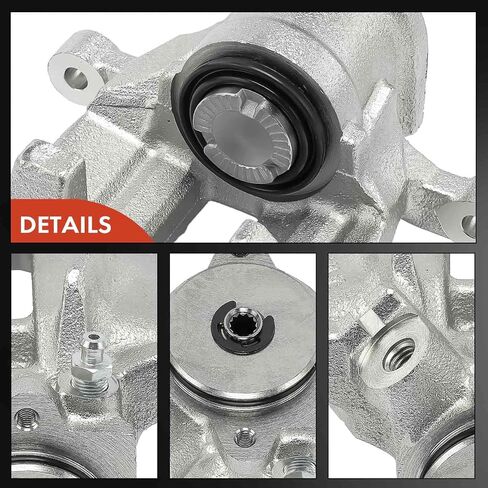A-Premium Disc Brake Caliper Assembly Without Bracket Compatible with Land Rover Range Rover Evoque 2012 2013 2014 2015 2.0L - Rear Side in Saudi Arabia