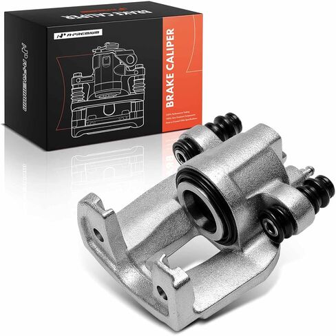 A-Premium Disc Brake Caliper Assembly Without Bracket Compatible with Select Ford, Lincoln and Mercury Models - Crown Victoria, Grand Marquis, Town Car, 1996-2000 - Rear in Saudi Arabia