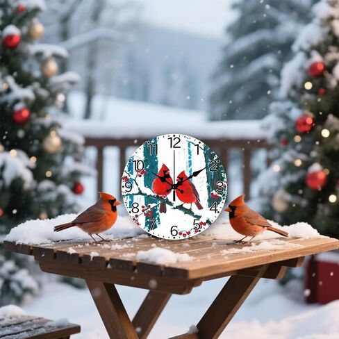 CHGCRAFT Peekaboo Cat Wall Clock 12 Inch Cartoon Cat Clock Battery Operated Silent Non Ticking Round Decorative Clock for Home Office Decoration in Saudi Arabia