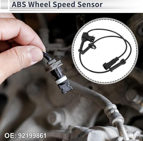 Front Left/Front Right ABS Wheel Speed Sensor for Chevrolet Camaro 2010-2015 ABS Sensor Anti-lock Braking System Sensor No.92199861 1 Pcs in Saudi Arabia