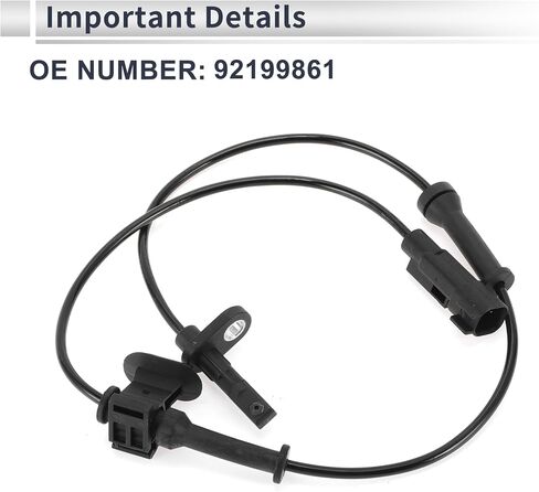 Front Left/Front Right ABS Wheel Speed Sensor for Chevrolet Camaro 2010-2015 ABS Sensor Anti-lock Braking System Sensor No.92199861 1 Pcs in Saudi Arabia