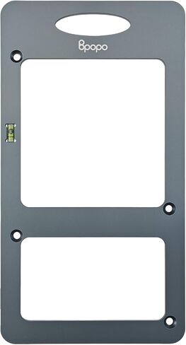 Low Voltage Mounting Bracket Template, Quick & Precise Cutout Guide for Single & Double Gang Outlets – Easy, Level Cuts for Wood Walls – No Tracing Needed in Kuwait