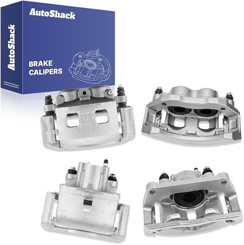 AutoShack Front & Rear Brake Calipers | Replacement for 2004-2006 Dodge Durango 2002-2005 Dodge Ram 1500 | 4-PC in Saudi Arabia
