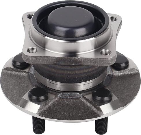 KUSATEC 512218 Rear Wheel Bearing and Hub Assembly Compatible with Toyota Celica Corolla Matrix 2000-2008, Pontiac Vibe 2003-2008, 5 Lug Bolts Without ABS in Saudi Arabia