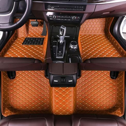 الحصير الكلمة المخصصة لسيارات BMW 1 2 3 4 5 6 7 8 سلسلة X1 X2 X3 X4 X5 X6 X7 SUV i3 i4 i8 iX iX3 M1 M2 M3 M4 M5 M6 M7 M8 X3M X4M X5M X6M GT Z4 الحصير سيارة جلدية لجميع الأحوال الجوية (أسود بالكامل) in Kuwait
