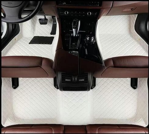 الحصير الكلمة المخصصة لسيارات BMW 1 2 3 4 5 6 7 8 سلسلة X1 X2 X3 X4 X5 X6 X7 SUV i3 i4 i8 iX iX3 M1 M2 M3 M4 M5 M6 M7 M8 X3M X4M X5M X6M GT Z4 الحصير سيارة جلدية لجميع الأحوال الجوية (أسود بالكامل) in Kuwait