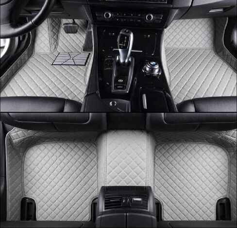الحصير الكلمة المخصصة لسيارات BMW 1 2 3 4 5 6 7 8 سلسلة X1 X2 X3 X4 X5 X6 X7 SUV i3 i4 i8 iX iX3 M1 M2 M3 M4 M5 M6 M7 M8 X3M X4M X5M X6M GT Z4 الحصير سيارة جلدية لجميع الأحوال الجوية (أسود بالكامل) in Kuwait