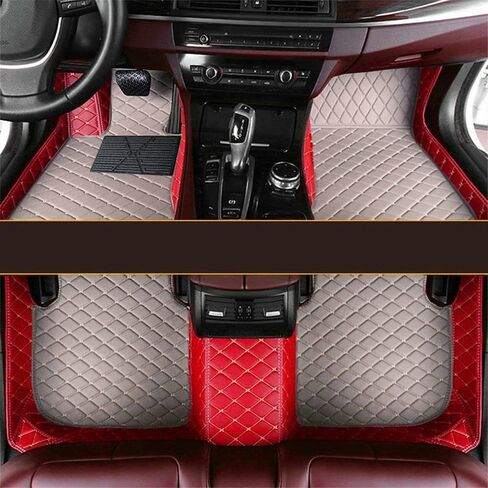 الحصير الكلمة المخصصة لسيارات BMW 1 2 3 4 5 6 7 8 سلسلة X1 X2 X3 X4 X5 X6 X7 SUV i3 i4 i8 iX iX3 M1 M2 M3 M4 M5 M6 M7 M8 X3M X4M X5M X6M GT Z4 الحصير سيارة جلدية لجميع الأحوال الجوية (أسود بالكامل) in Kuwait