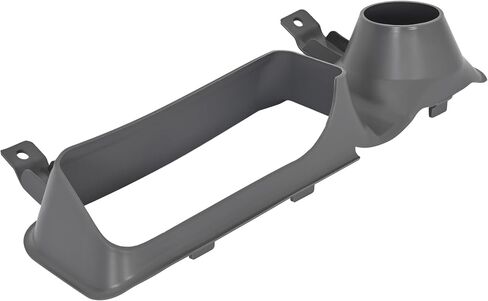 HECASA Pair Fog Light Bezel Compatible with 1994-2002 Dodge Ram 1500 2500 3500 (Models w/o Fog Light Holes and Sport Package) Fog Lamp Cover Trim Replacement for CH1039101 CH1038101 Primed Gray LH&RH in Saudi Arabia