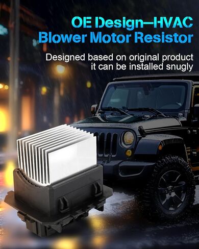 ECCPP AC Blower Motor Resistor Fit for 2010-2015 for Mini Cooper/2011-2016 for Mini Cooper Countryman/2013-2016 for Paceman HVAC Heater Blower Resistor Control Module 64119286870, RU948,64113453935 in Saudi Arabia