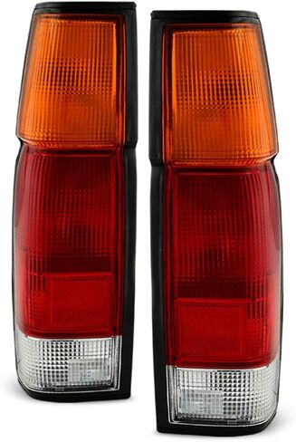 ACANII - For 1986-1997 Nissan D21 Hardbody Pickup Tail Lights Lamps w/ Bulbs+Wiring Left+Right in Saudi Arabia