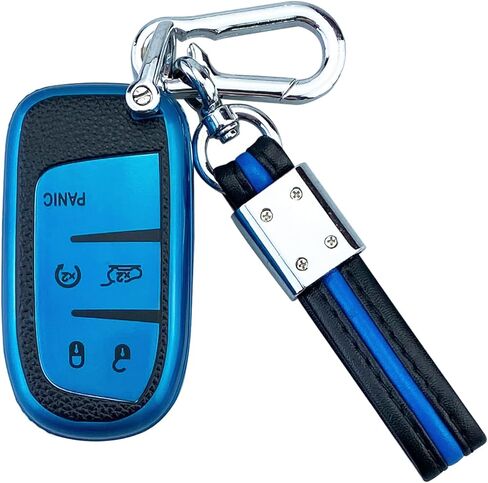 Key Fob Case Cover Compatible With Jeep Grand Cherokee Renegade Compass Chrysler 200 300 Dodge Ram RAM Durango Charger Challenger Journey Darts Fiat Accessories(Green Suit) in Saudi Arabia
