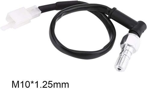 Brake Line Pressure Switch, Motorcycle Brake Light Switch Universal Brake Light Switch for Motorcycle Scooter Dirt Pit Bike ATV 10x1.25mm 10x1mm(M10*1.25MM) in Saudi Arabia