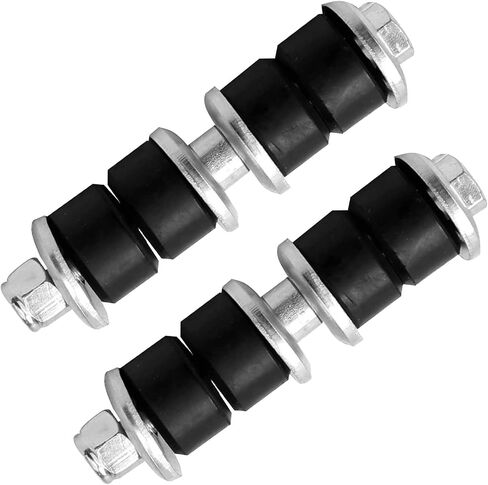 Detroit Axle - Front 2pc Sway Bars for Acura Integra Honda CRX Civic Del Sol Prelude, 2 Stabilizer Sway Bar End Links Replacement in Saudi Arabia