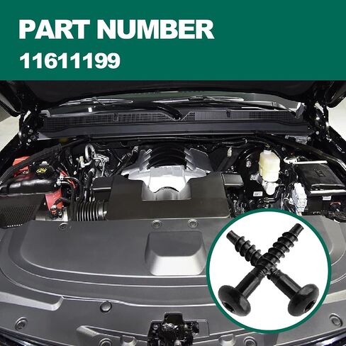 5 Pcs Air Filter Box Screw #BAS01001 11611199 Air Box Cleaner Intake Retainer Screw Compatible with GM Buick Cadillac Chevrolet GMC Selected Models in Saudi Arabia