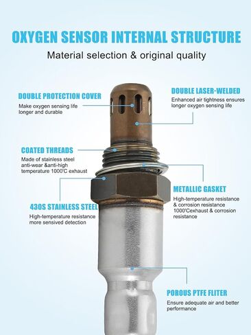 4PCS 234-9038 234-4297 234-4313 O2 Oxygen Sensor Upstream and Downstream (4.0L V6) for Nissan Frontier Pathfinder Xterra 2008-2010, for Suzuki Equator 2009-2010 in Saudi Arabia