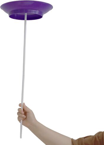 Juggling Spinning Plates with Sticks for Game Toys and Circus Skills Multi-Colors 1 Pack in Saudi Arabia