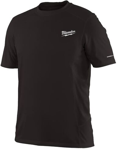 Milwaukee Electric - WORKSKIN Light SS Shirt - Black M in Saudi Arabia
