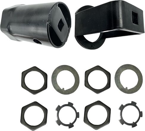 1/2" Drive 54mm Hub Locknut Socket and Front Wheel Bearing Hub Adjusting Socket for Nissan Patrol GQ GU Y60 Y61 for Landcruiser 40 50 60 70 80 100 105 Series, for Hilux 4x4, 6-Point Hub Hex Socket in Saudi Arabia