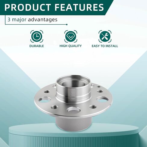 AUTOKAY 2093300325 2 X Front Wheel Bearing Fit for Mercedes-Benz C230 C240 C280 C320 C350 CLK320 CLK350 CLK500 CLK550 SLK280 SLK300 SLK350 C32 C55 CLK55 CLK63 SLK55 AMG 2001-2011 RE# A2093300325 in Saudi Arabia