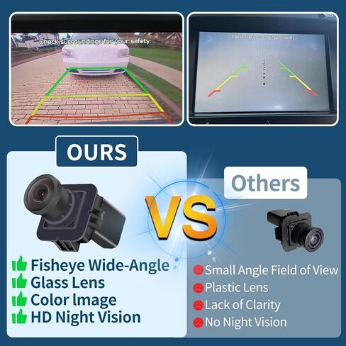 F150 Backup Camera Rear View Parking Assist Camera Compatible with Ford F150 2010-2014 Mustang 2015-2020 Lincoln MKC 2015-2019 170° HD Rear Camera Replace EL3T-19G490-AA, EL3Z-19G490-D, BL3Z-19G490-B in Saudi Arabia