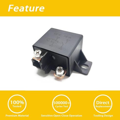 1 Pcs V23232-d0001-x001, 0332002168 Fit for Bosch Relay, SPST, 12V 75A 2 Pins in Saudi Arabia