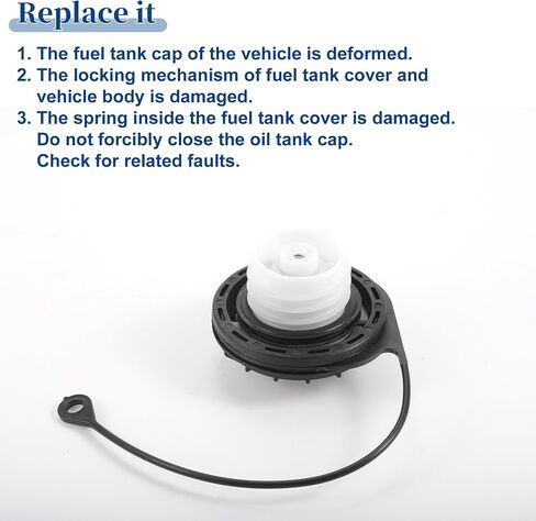 ACROPIX Plastic Gas Fuel Cap Fuel Tank Cap Black Fit for Subaru Baja Legacy Outback No.42031SA01A/42031SA000 - Pack of 1 in Saudi Arabia